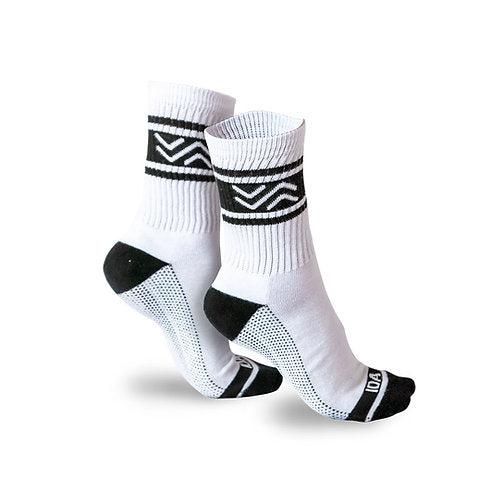 IDA Socks (White Sock Black Stripe)